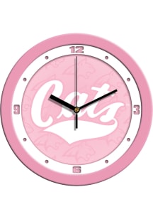 Montana State Bobcats 11.5 Pink Wall Clock