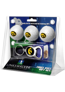 Iowa Hawkeyes Gift Pack with Key Chain Bottle Opener Golf Balls