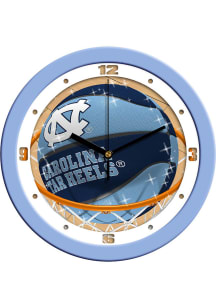 North Carolina Tar Heels 11.5 Slam Dunk Wall Clock