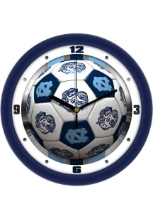 North Carolina Tar Heels 11.5 Soccer Ball Wall Clock
