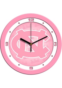 North Carolina Tar Heels 11.5 Pink Wall Clock