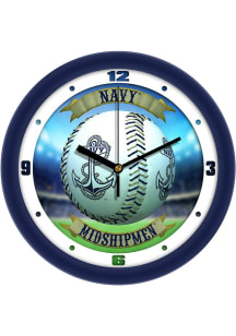 Navy Midshipmen 11.5 Home Run Wall Clock