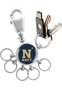 Navy Midshipmen 6 Ring Valet Keychain