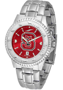 NC State Wolfpack Competitor Steel Anochrome Mens Watch