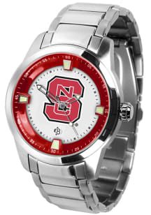 NC State Wolfpack Titan Stainless Steel Mens Watch