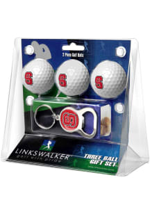 NC State Wolfpack Ball and Keychain Golf Gift Set