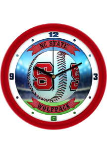 NC State Wolfpack 11.5 Home Run Wall Clock