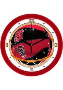 NC State Wolfpack 11.5 Slam Dunk Wall Clock