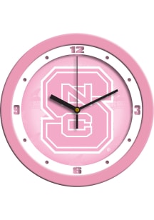 NC State Wolfpack 11.5 Pink Wall Clock
