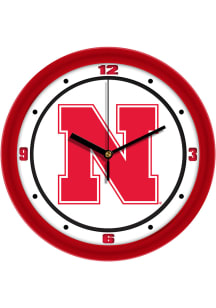 Nebraska Cornhuskers 11.5 Traditional Wall Clock