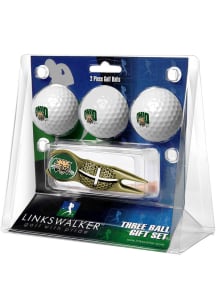 Ohio Bobcats Ball and Gold Crosshairs Divot Tool Golf Gift Set
