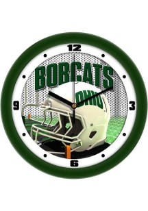 Ohio Bobcats 11.5 Football Helmet Wall Clock