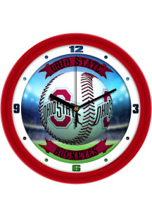 Ohio State Buckeyes 11.5 Home Run Wall Clock