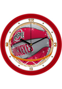 Ohio State Buckeyes 11.5 Slam Dunk Wall Clock