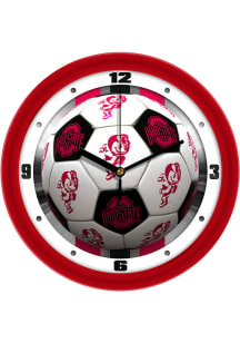 Ohio State Buckeyes 11.5 Soccer Ball Wall Clock