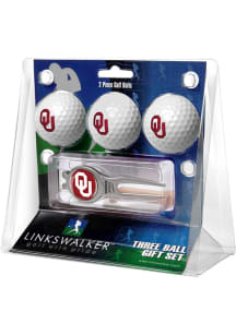 Oklahoma Sooners Ball and Kool Divot Tool Golf Gift Set
