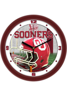 Oklahoma Sooners 11.5 Football Helmet Wall Clock