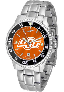 Oklahoma State Cowboys Competitor Steel AC Mens Watch
