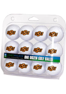 Oklahoma State Cowboys One Dozen Golf Balls