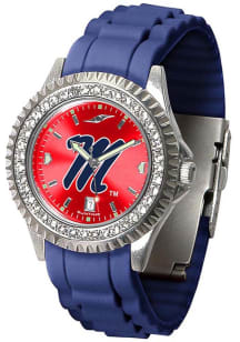 Ole Miss Rebels Sparkle Womens Watch