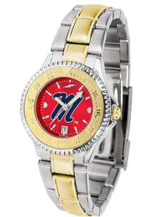 Ole Miss Rebels Competitor Elite Anochrome Womens Watch