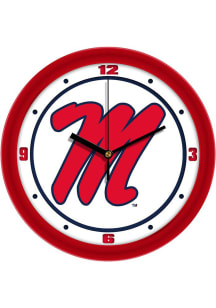 Ole Miss Rebels 11.5 Traditional Wall Clock