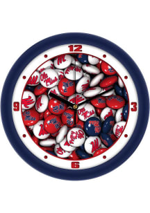 Ole Miss Rebels 11.5 Candy Wall Clock