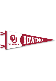 Oklahoma Sooners Rowing Pennant