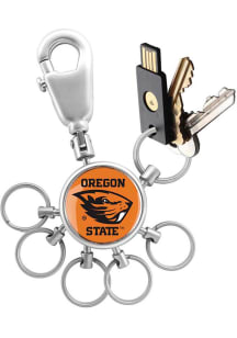 Oregon State Beavers 6 Ring Valet Keychain