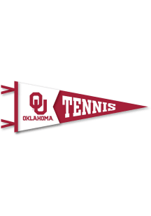 Oklahoma Sooners Tennis Pennant