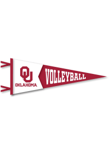 Oklahoma Sooners Volleyball Pennant