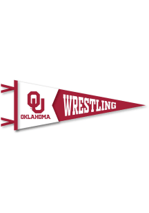 Oklahoma Sooners Wrestling Pennant