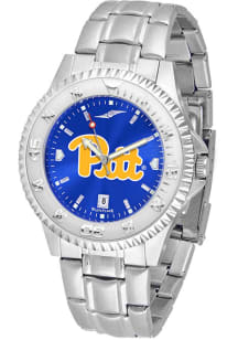 Pitt Panthers Competitor Steel Anochrome Mens Watch