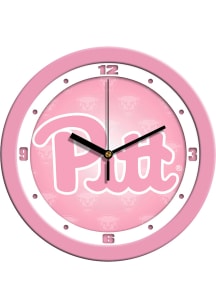 Pitt Panthers 11.5 Pink Wall Clock