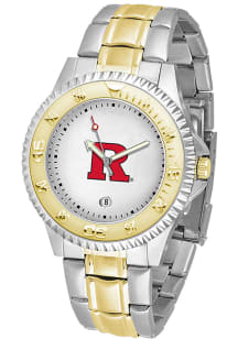 Competitor Elite Rutgers Scarlet Knights Mens Watch - Silver