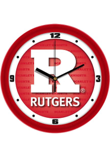 Red Rutgers Scarlet Knights 11.5 Dimension Wall Clock