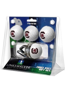 South Carolina Gamecocks Ball and CaddiCap Holder Golf Gift Set