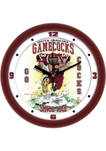 South Carolina Gamecocks 11.5 Steamroller Wall Clock