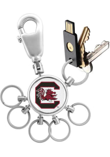 South Carolina Gamecocks 6 Ring Valet Keychain