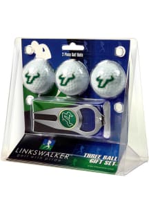 South Florida Bulls Ball and Hat Trick Divot Tool Golf Gift Set