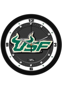 South Florida Bulls 11.5 Carbon Fiber Wall Clock