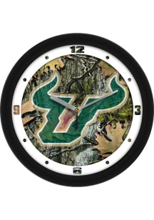 South Florida Bulls 11.5 Camo Wall Clock