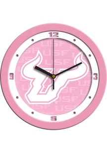 South Florida Bulls 11.5 Pink Wall Clock