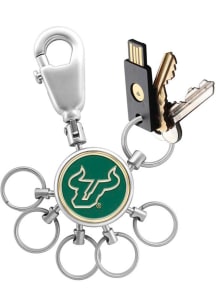 South Florida Bulls 6 Ring Valet Keychain