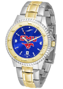 SMU Mustangs Competitor Elite Anochrome Mens Watch