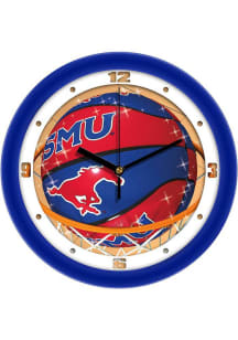 SMU Mustangs 11.5 Slam Dunk Wall Clock