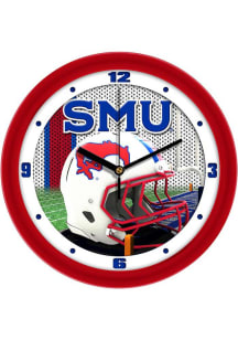 SMU Mustangs 11.5 Football Helmet Wall Clock