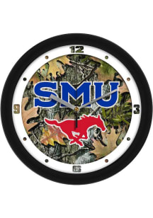 SMU Mustangs 11.5 Camo Wall Clock