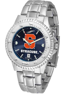 Syracuse Orange Competitor Steel Anochrome Mens Watch