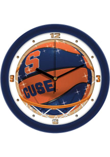 Syracuse Orange 11.5 Slam Dunk Wall Clock